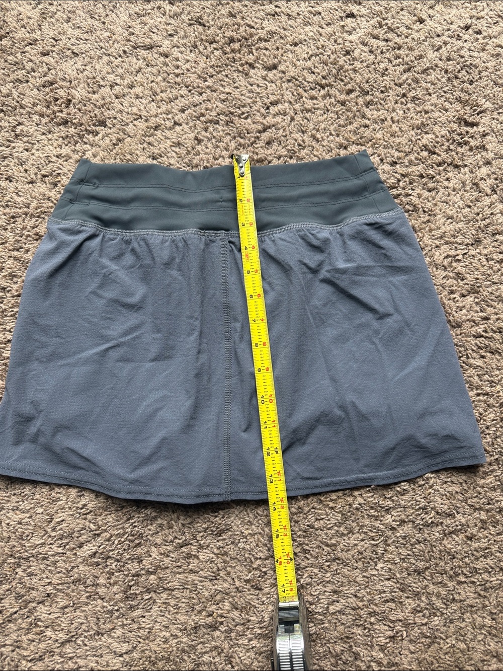 Vuori lightweight active skort, slate grey/blue, Sz. small - NWOT - Picture 10 of 10